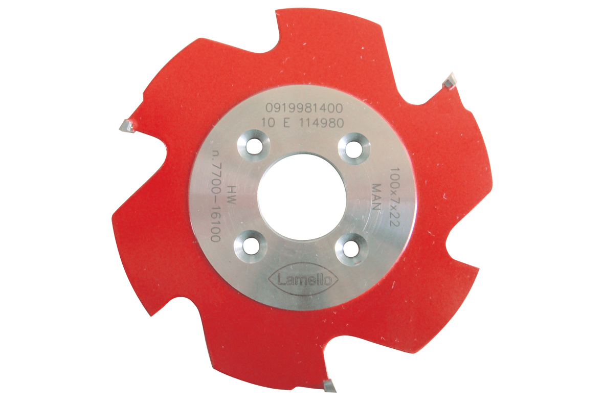 LAMELLO P-System-Nutfräser, HW, für Zeta 100.9x7x22mm, Z3, für Clamex P