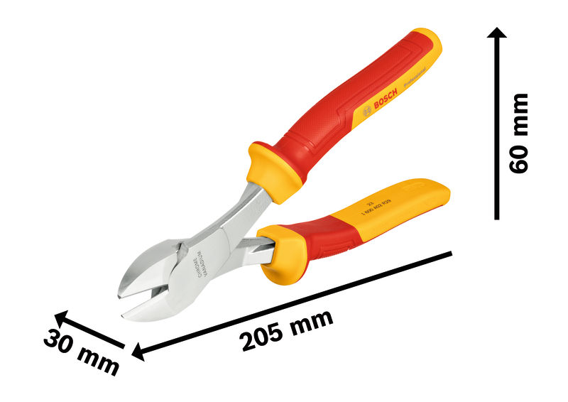 BOSCH VDE Kraft-Seitenschneider 200 mm