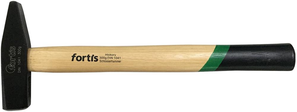 FORTIS Schlosserhammer DIN1041 mit Hickorystiel 300g FORTIS Schlosserhammer DIN1041 mit Hickorystiel 300g