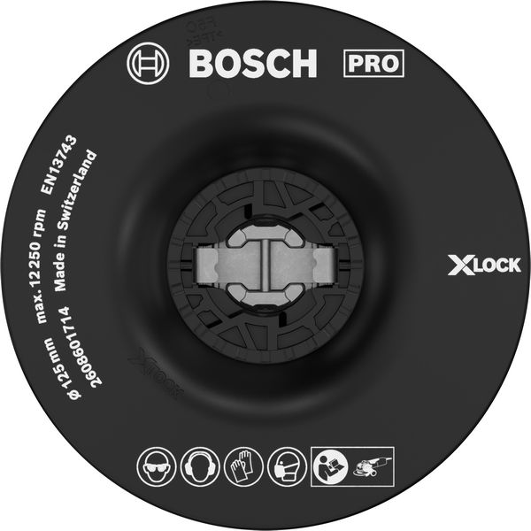 BOSCH X-LOCK Stützteller 125 mm weich BOSCH X-LOCK Stützteller 125 mm weich