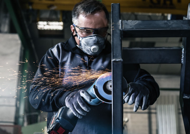BOSCH X-LOCK Fächerschleifscheibe, X571, Best for Metal, abgewinkelt Ø125 mm K 60 BOSCH X-LOCK Fächerschleifscheibe, X571, Best for Metal, abgewinkelt Ø125 mm K 60