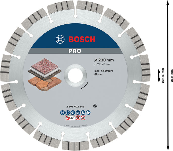 BOSCH Diamanttrennscheibe Best for Stone BOSCH Diamanttrennscheibe Best for Stone