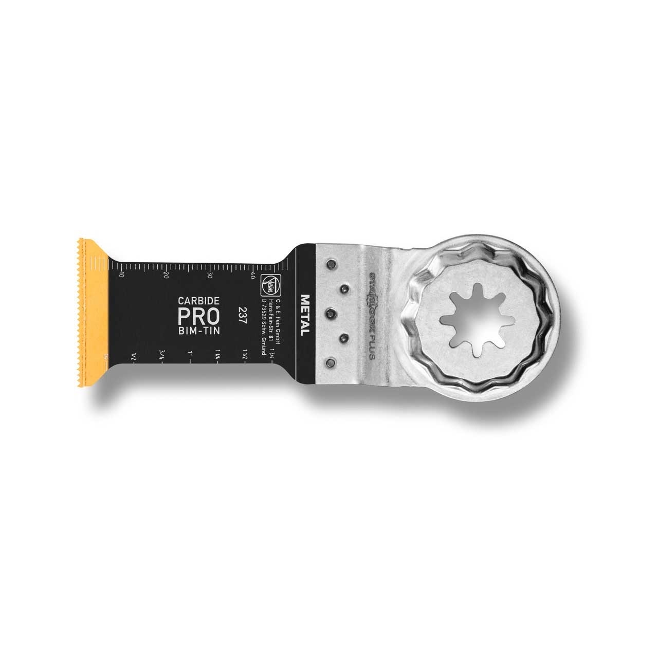 FEIN E-Cut Carbide Pro, Länge 60 mm, Breite 32 mm, VE 50 St, Aufnahme SLP