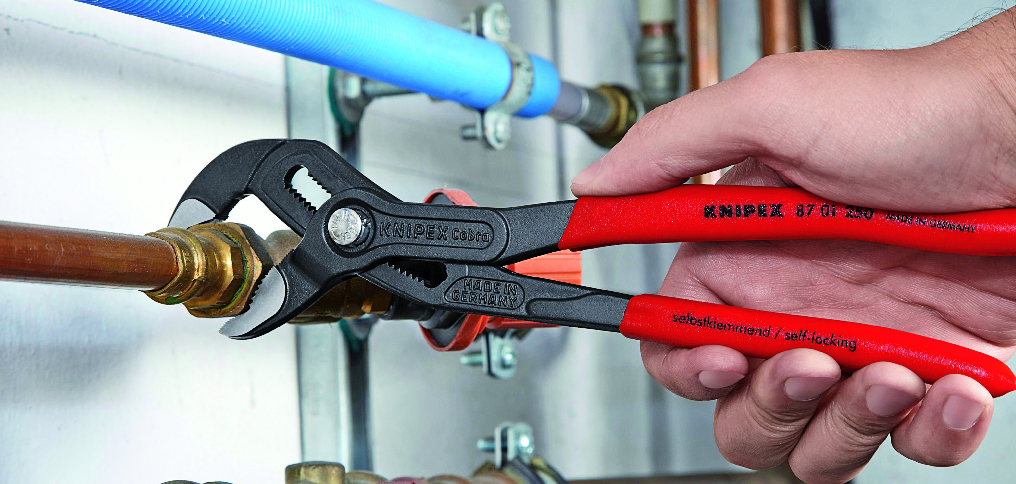 KNIPEX Hightech-Wasserpumpenzange Cobra grau atramentiert 250 mm