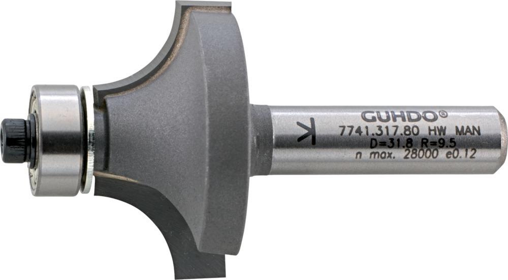 GUHDO HW-Abrundfräser Z2 S8 GUHDO HW-Abrundfräser Z2 S8