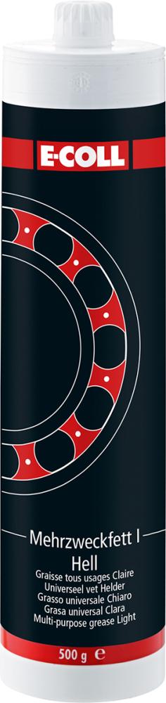 E-COLLMehrzweckfett I hell 500g Schraubkartusche