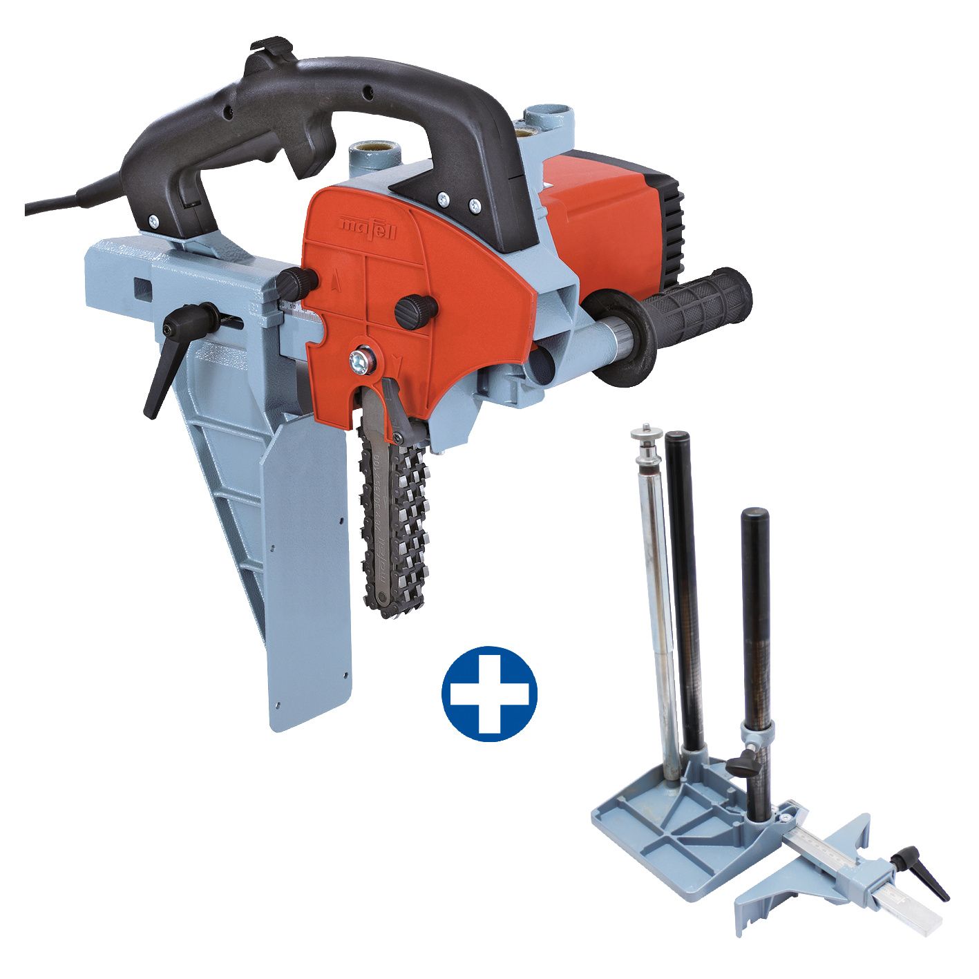 MAFELL Kettenstemmer LS 103/40 Ec + Führungsgestell