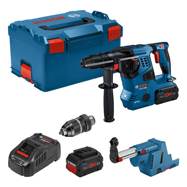 BOSCH Akku-Bohrhammer mit SDS plus GBH 18V-28 CF