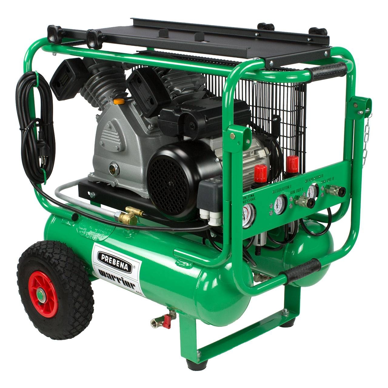 PREBENA Baustellenkompressor WARRIOR 460 450 l/min, 23 l, 10 bar