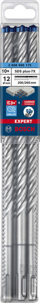 BOSCH EXPERT SDS plus-7X Hammerbohrer, 12 x 200 x 265 mm, 10-tlg. BOSCH EXPERT SDS plus-7X Hammerbohrer, 12 x 200 x 265 mm, 10-tlg.