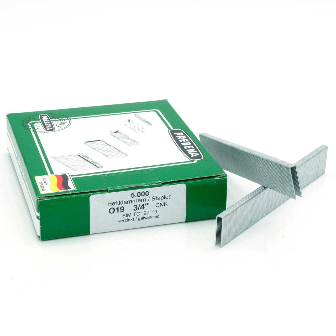 PREBENA Heftklammer O19CNK
