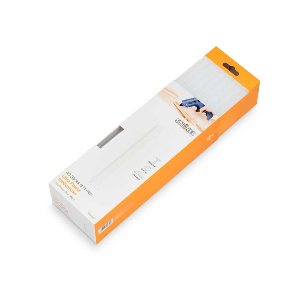 STEINEL Heißklebestick-Set Ultra-Power Ø11mm (40 Stück) STEINEL Heißklebestick-Set Ultra-Power Ø11mm (40 Stück)