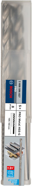 BOSCH Metallbohrer HSS-G, DIN 340 BOSCH Metallbohrer HSS-G, DIN 340