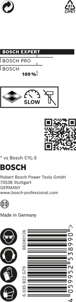 BOSCH EXPERT CYL-9 MultiConstruction Bohrer, 5 x 50 x 85 mm BOSCH EXPERT CYL-9 MultiConstruction Bohrer, 5 x 50 x 85 mm