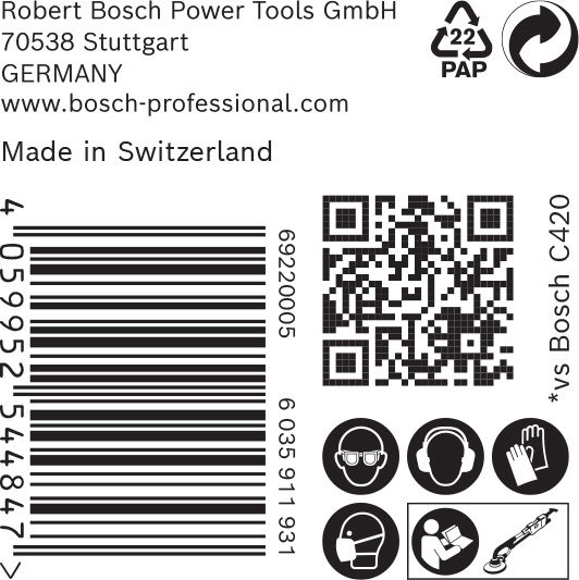 BOSCH EXPERT C470 Schleifp. mit 19 Löchern für Trockenbauschl., 225 mm, K 40, 25 Stk. BOSCH EXPERT C470 Schleifp. mit 19 Löchern für Trockenbauschl., 225 mm, K 40, 25 Stk.