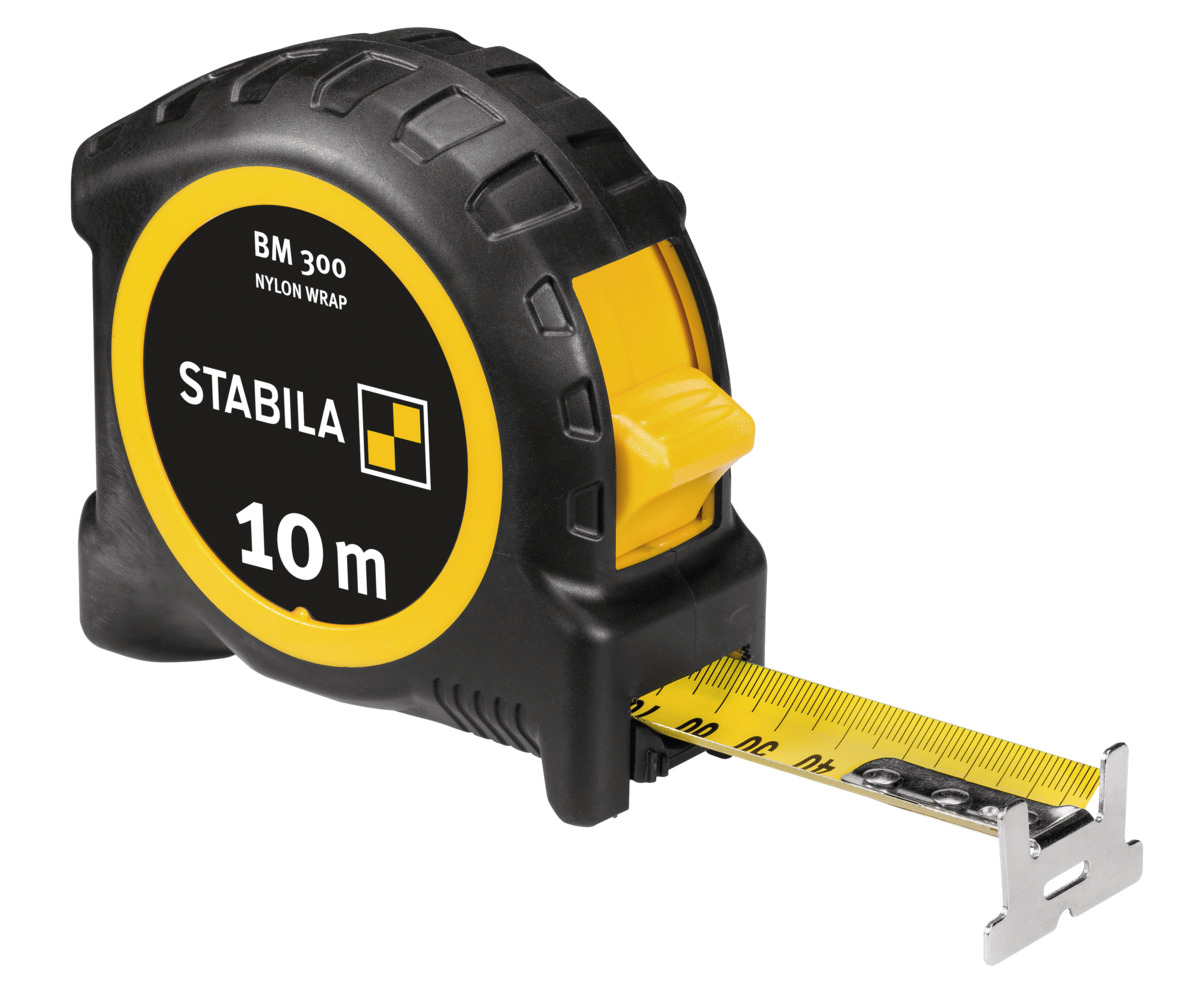 STABILA Taschenbandmaß BM 300, 10 m, metrische Skala STABILA Taschenbandmaß BM 300, 10 m, metrische Skala