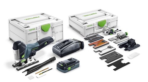 FESTOOL Akku-Pendelstichsäge CARVEX PSC 420 HPC 4,0 EBI-Set FESTOOL Akku-Pendelstichsäge CARVEX PSC 420 HPC 4,0 EBI-Set