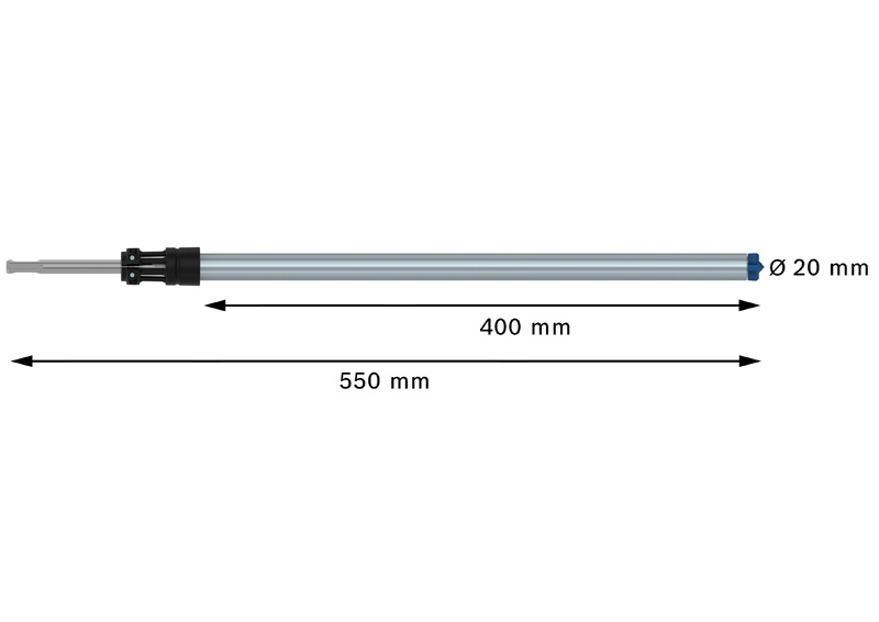 BOSCH EXPERT SDS Clean plus-8X Hammerbohrer 20 x 400 x 550 mm BOSCH EXPERT SDS Clean plus-8X Hammerbohrer 20 x 400 x 550 mm