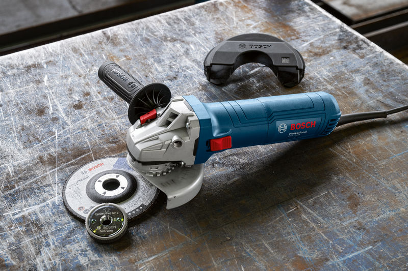 BOSCH Winkelschleifer GWS 12-125, SDS-Überwurfmutter, im Karton BOSCH Winkelschleifer GWS 12-125, SDS-Überwurfmutter, im Karton