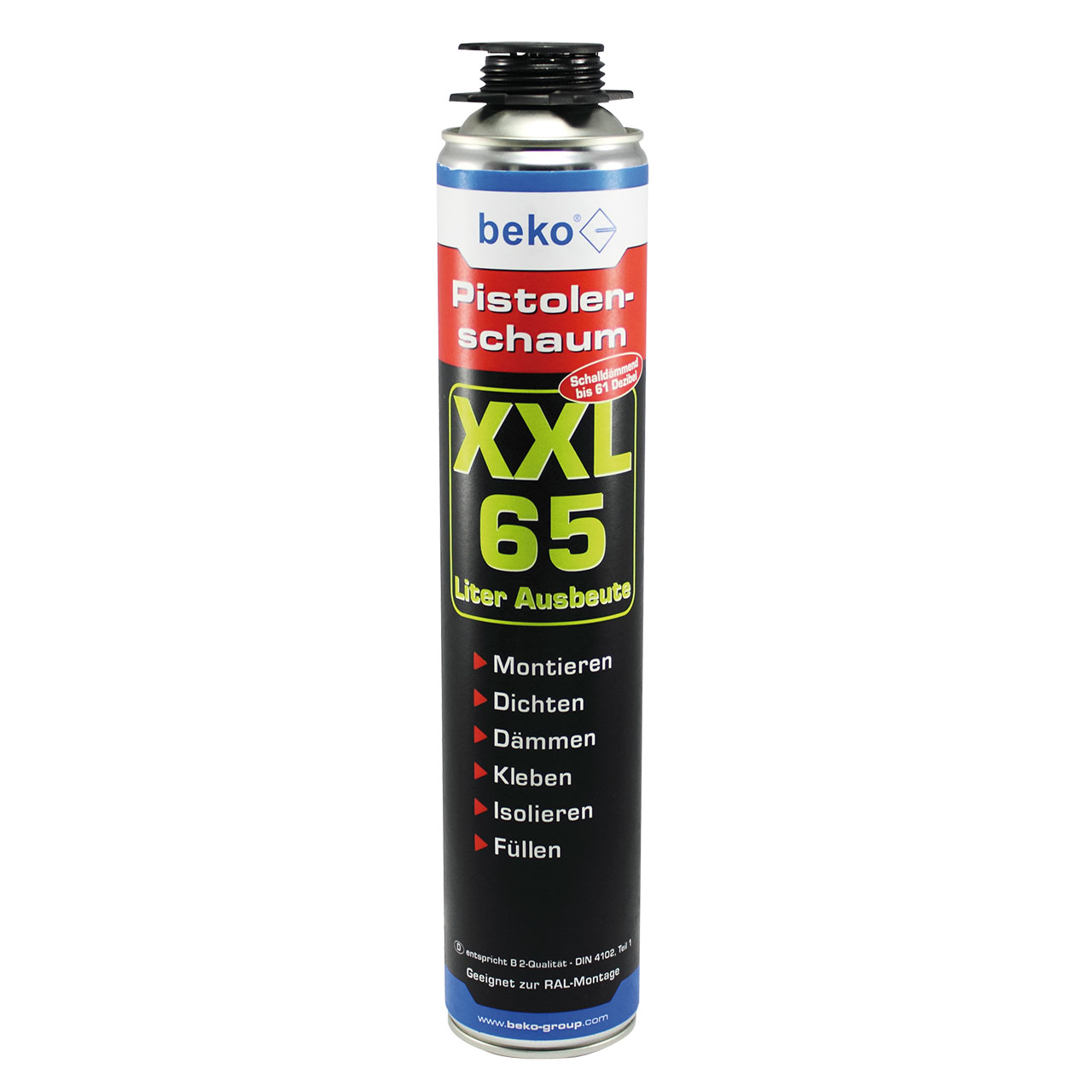 BEKO Pistolenschaum XXL - 65, 750 ml BEKO Pistolenschaum XXL - 65, 750 ml