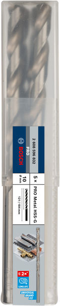 BOSCH Metallbohrer HSS-G, DIN 340 BOSCH Metallbohrer HSS-G, DIN 340