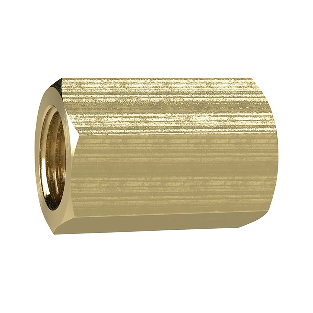 RIEGLER Muffe IG 1/8" 22 mm Messing RIEGLER Muffe IG 1/8" 22 mm Messing