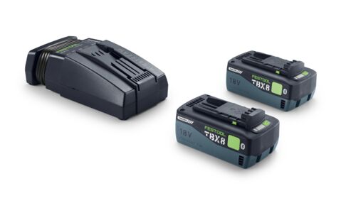 FESTOOL Energie-Set 18V 2xTBX8/SCA16 FESTOOL Energie-Set 18V 2xTBX8/SCA16