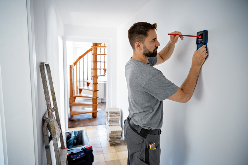 BOSCH Ortungsgerät GMS 120-27 mit Tasche, BA 3.7V 1.0Ah A und USB-C™-Kabel BOSCH Ortungsgerät GMS 120-27 mit Tasche, BA 3.7V 1.0Ah A und USB-C™-Kabel