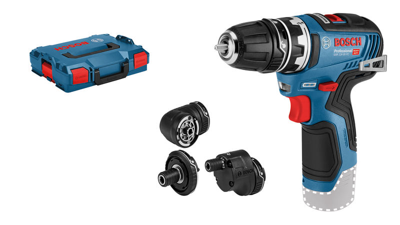BOSCH Akku-Bohrschrauber GSR 12V-35 FC +GFA 12-B/W/E/X in L-BOXX BOSCH Akku-Bohrschrauber GSR 12V-35 FC +GFA 12-B/W/E/X in L-BOXX