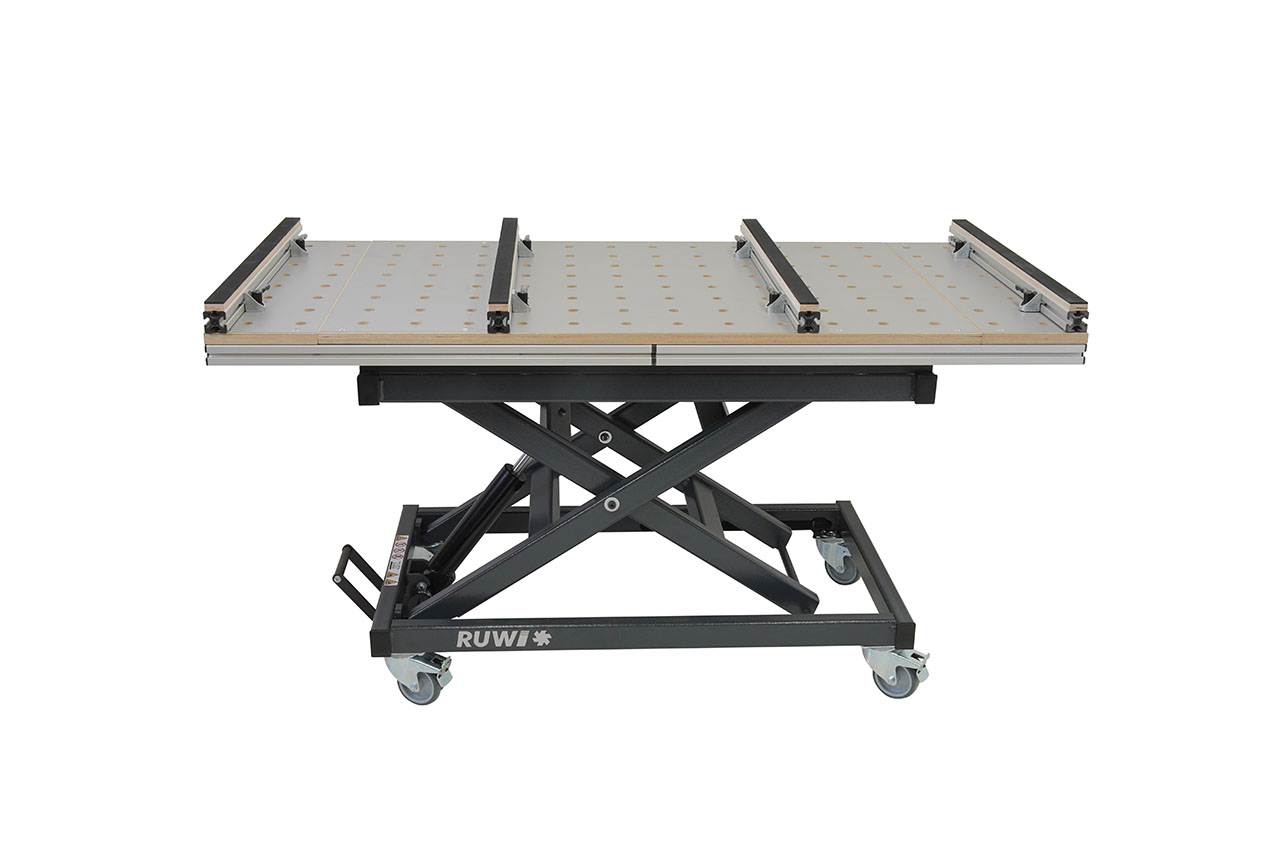 RUWI Hubtisch Classic ausziehbar mit Schubkasten und Stauraum RUWI Hubtisch Classic ausziehbar mit Schubkasten und Stauraum