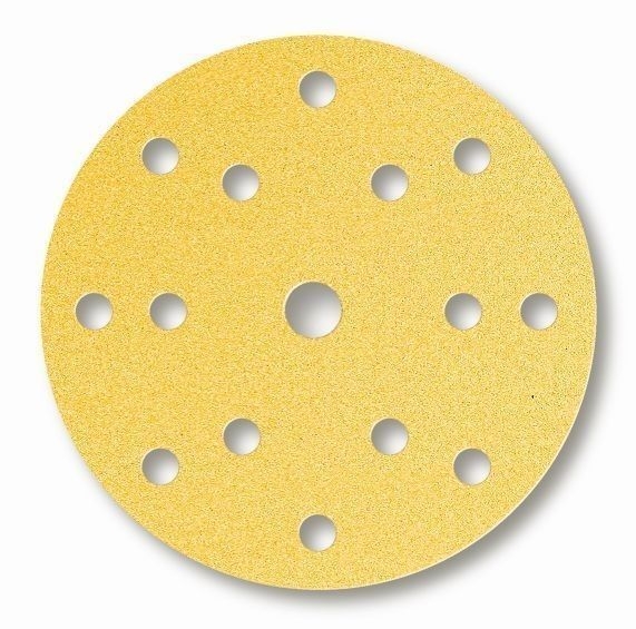 MIRKA Schleifscheiben Gold Ø 150 mm P40 GRIP 15-fach gelocht