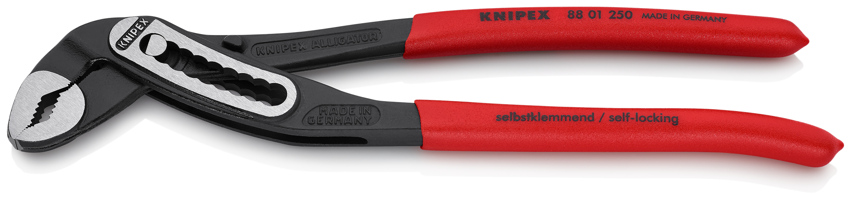 KNIPEX Wasserpumpenzange Alligator schwarz atramentiert 250 mm KNIPEX Wasserpumpenzange Alligator schwarz atramentiert 250 mm