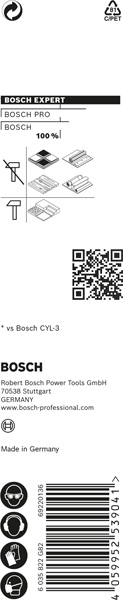 BOSCH EXPERT CYL-9 MultiConstruction Bohrer, 6 x 60 x 100 mm BOSCH EXPERT CYL-9 MultiConstruction Bohrer, 6 x 60 x 100 mm