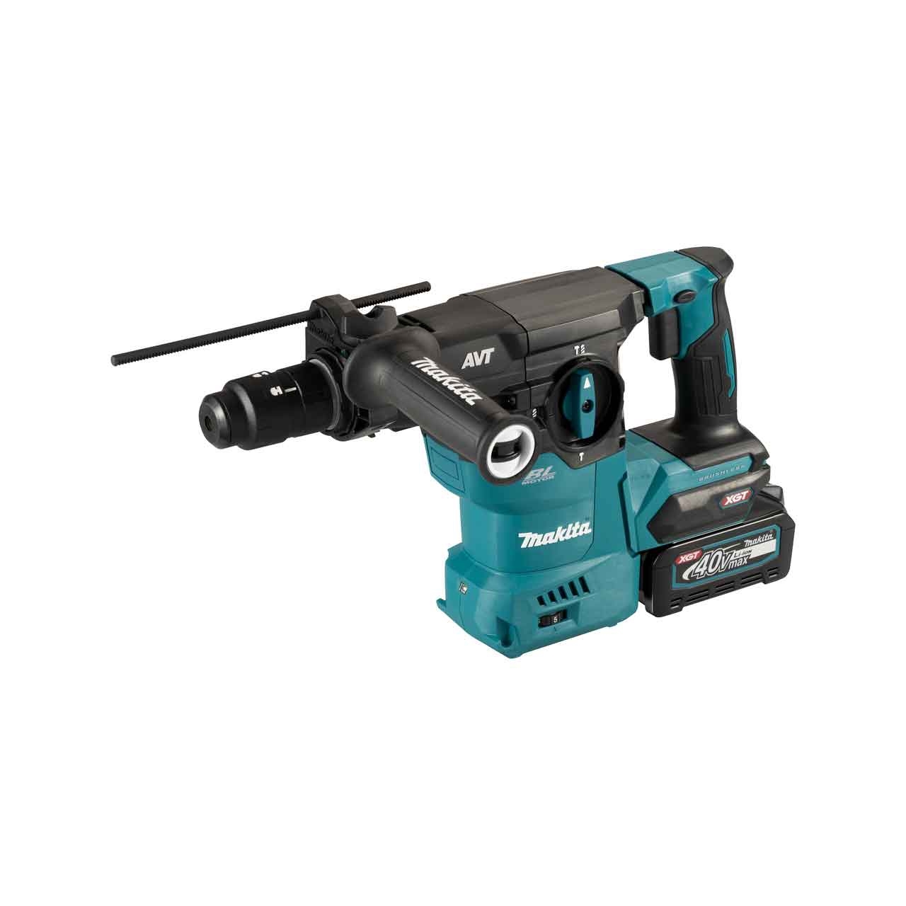 MAKITA Akku-Kombihammer HR009GM202 SDS-plus 40V max. / 4,0 Ah, 2 Akkus + Ladegerät