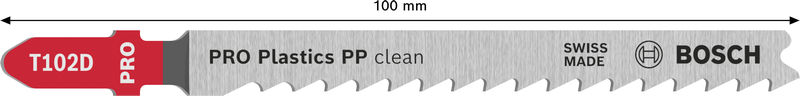 BOSCH Stichsägeblatt T 102 D BOSCH Stichsägeblatt T 102 D