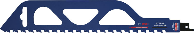 BOSCH EXPERT ‘Hollow Brick’ S 1243 HM Säbelsägeblatt, 1 Stück BOSCH EXPERT ‘Hollow Brick’ S 1243 HM Säbelsägeblatt, 1 Stück
