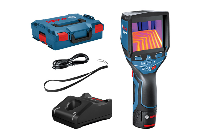 BOSCH Wärmebildkamera GTC 400 C, 1 x Akku GBA 12V 2.0Ah BOSCH Wärmebildkamera GTC 400 C, 1 x Akku GBA 12V 2.0Ah