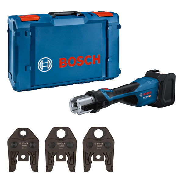 BOSCH Akku-Presswerkzeug GPT 18V-32, 1 x XL-BOXX, Kit SV BOSCH Akku-Presswerkzeug GPT 18V-32, 1 x XL-BOXX, Kit SV