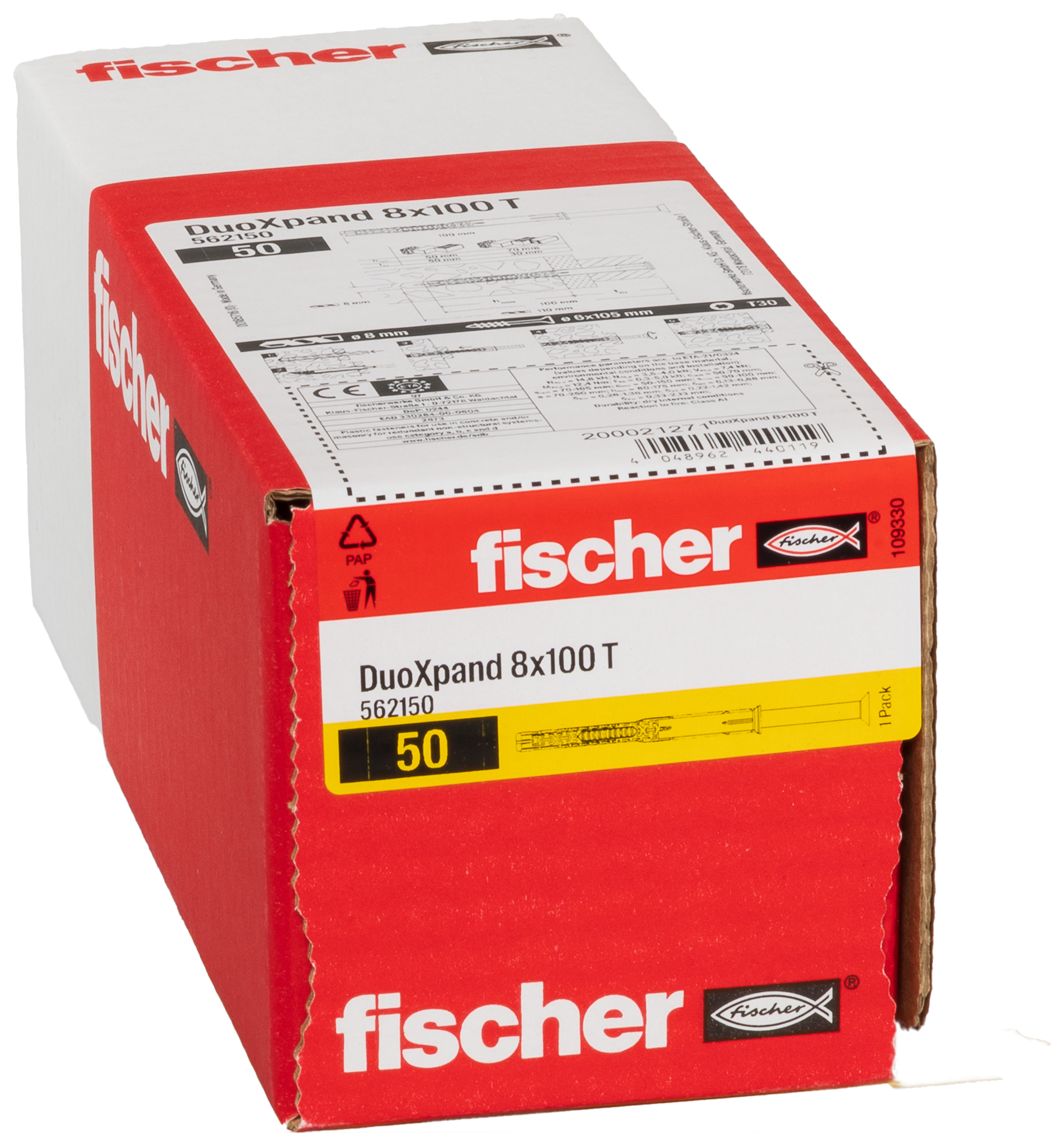 FISCHER DEUTSCHLAND DuoXpand 8x100 T FISCHER DEUTSCHLAND DuoXpand 8x100 T