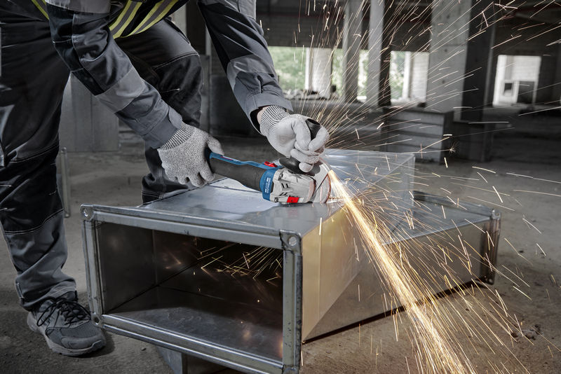 BOSCH Akku-Winkelschleifer GWS 18V-8, L-BOXX 136 BOSCH Akku-Winkelschleifer GWS 18V-8, L-BOXX 136