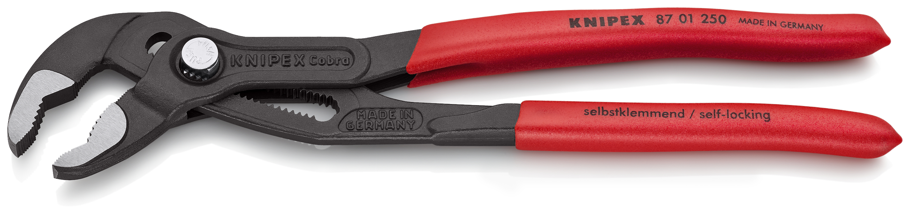 KNIPEX Hightech-Wasserpumpenzange Cobra grau atramentiert 250 mm KNIPEX Hightech-Wasserpumpenzange Cobra grau atramentiert 250 mm