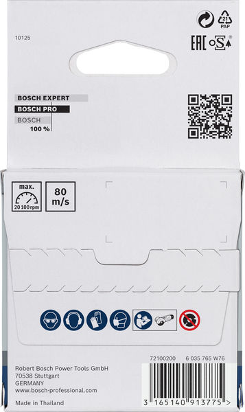 BOSCH Expert for Inox 2 Stck. x 76 x 4 x 10 mm Schruppscheibe