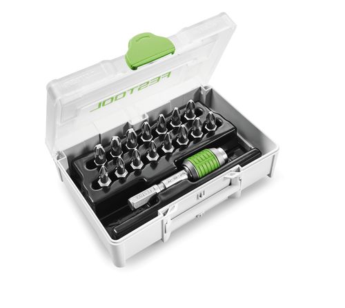 FESTOOL Bit-Sortiment SYS3 XXS CE-PZ BHS 60 FESTOOL Bit-Sortiment SYS3 XXS CE-PZ BHS 60