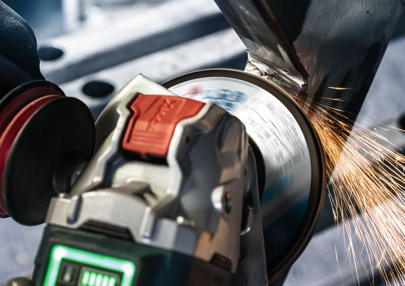 BOSCH X-LOCK Fächerschleifscheibe, X571, Best for Metal, abgewinkelt Ø125 mm K 120 BOSCH X-LOCK Fächerschleifscheibe, X571, Best for Metal, abgewinkelt Ø125 mm K 120