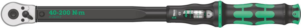 WERA Drehmomentschlüssel Drive 40 - 200 Nm Click-Torque C3