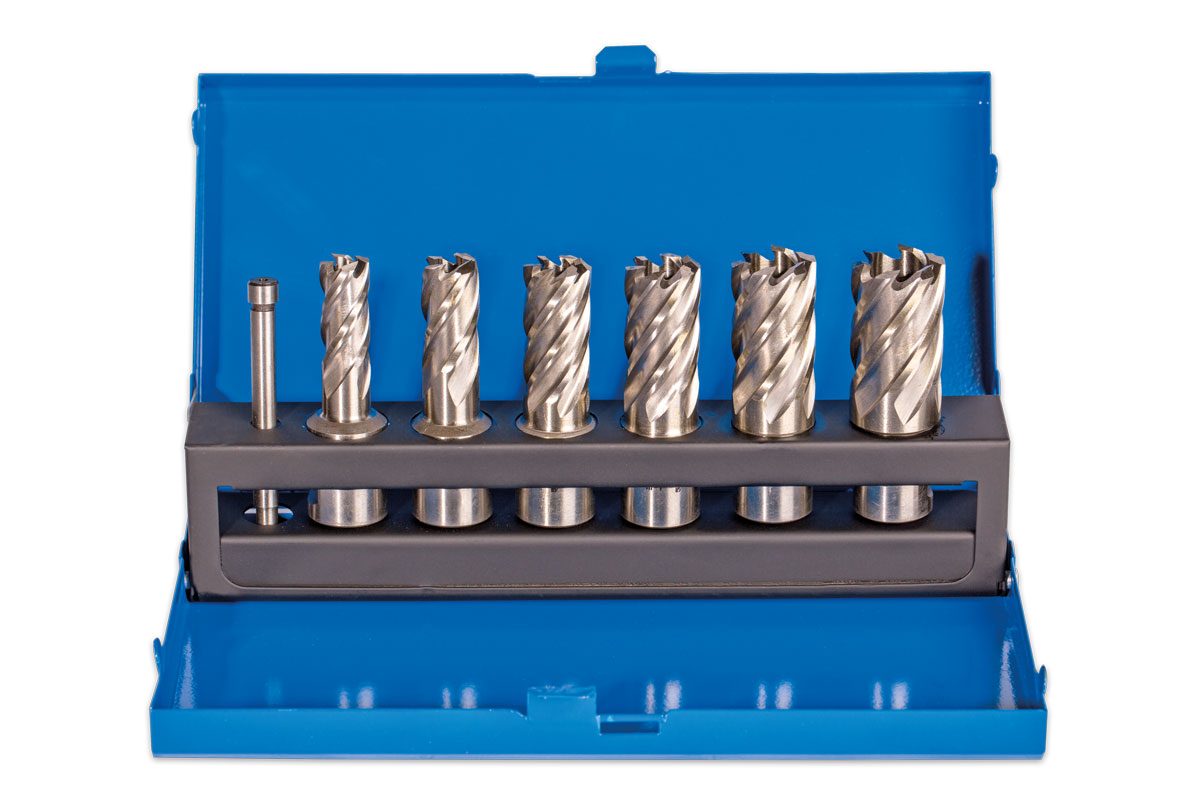 Metallkraft Kernbohrer-Set Kernbohrer-Set 6-tlg. 30 mm