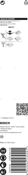 BOSCH EXPERT CYL-9 MultiConstruction Bohrer, 10 x 90 x 150 mm