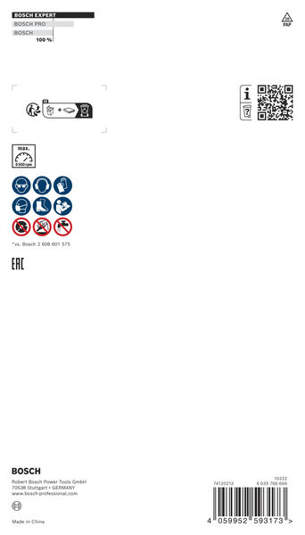 BOSCH EXPERT Concrete Diamanttopfscheibe, 180 x 22,23 x 4,5 mm BOSCH EXPERT Concrete Diamanttopfscheibe, 180 x 22,23 x 4,5 mm
