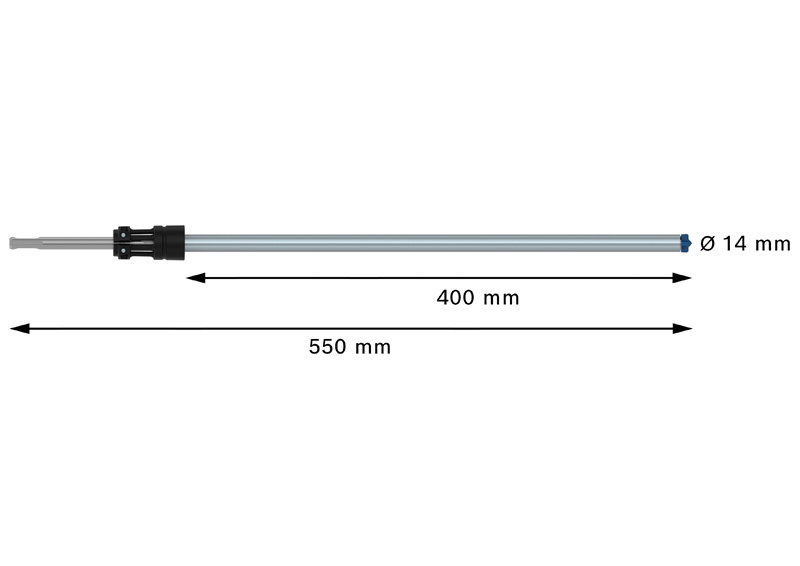 BOSCH EXPERT SDS Clean plus-8X Hammerbohrer 14 x 400 x 550 mm BOSCH EXPERT SDS Clean plus-8X Hammerbohrer 14 x 400 x 550 mm