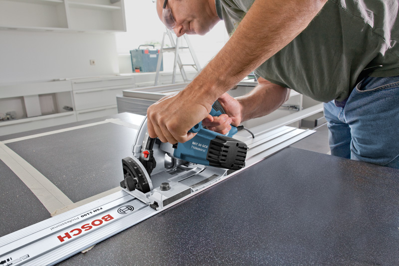 BOSCH Tauchsäge GKT 55 GCE + FSN 1400 BOSCH Tauchsäge GKT 55 GCE + FSN 1400